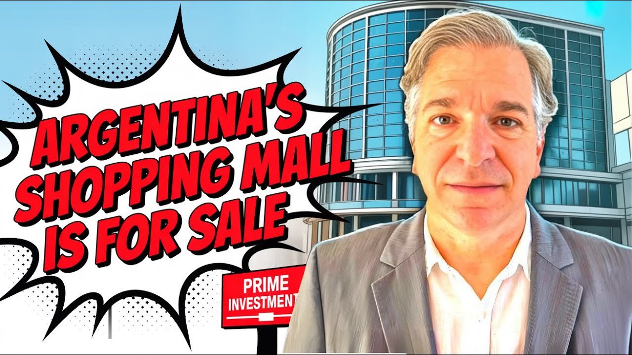 Argentina’s Most European Style & Iconic Shopping Mall is For Sale in Downtown Buenos Aires City.