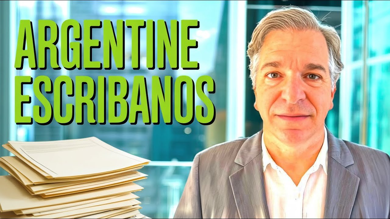 Argentine Escribanos are the Equivalent to Escrow Officers & Title and Notarial Lawyers. Everything You Need To Know About Argentinian Escribanias & Escribanos.